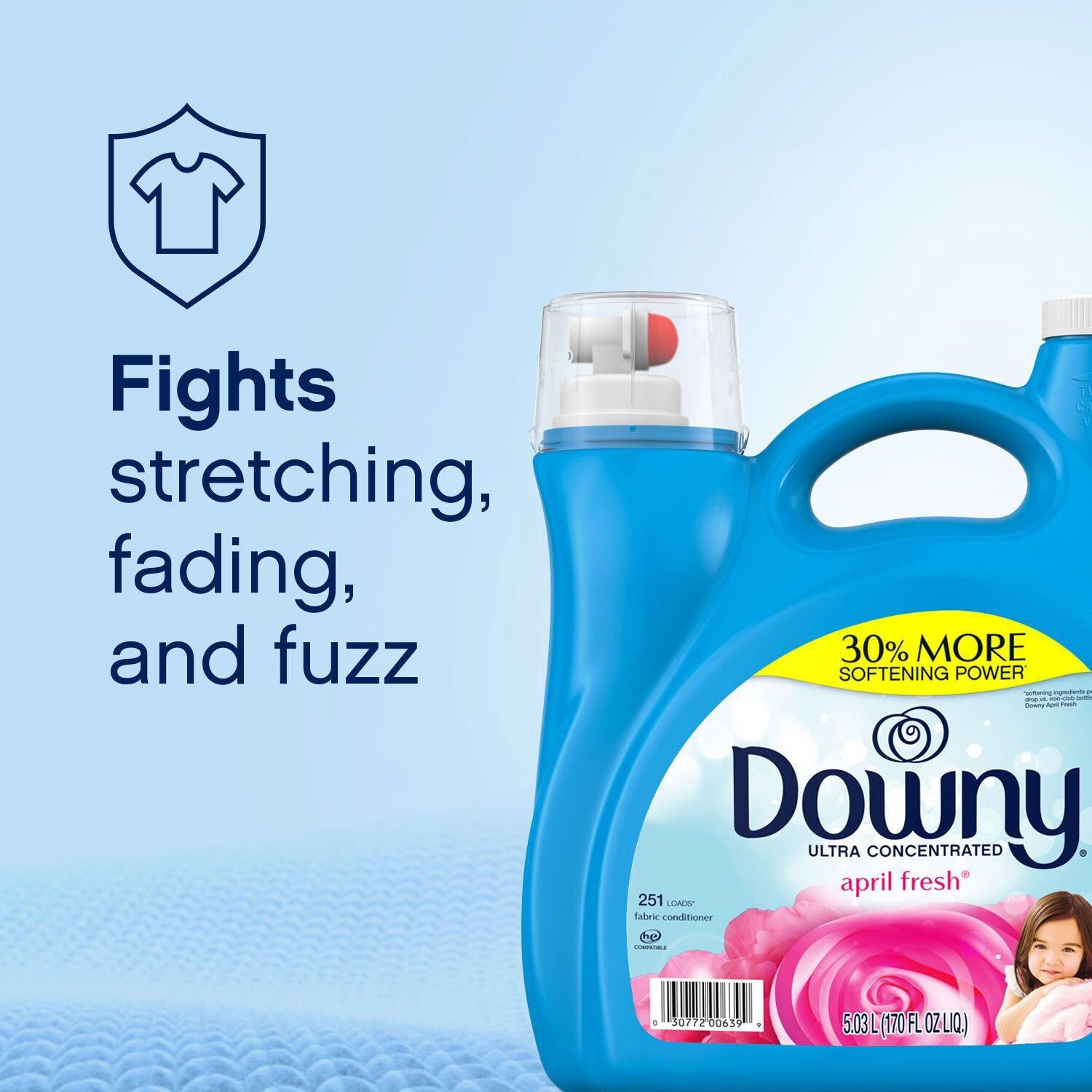 Downy Ultra Concentrated Liquid Fabric Conditioner, (170 fl. oz., 251 loads)