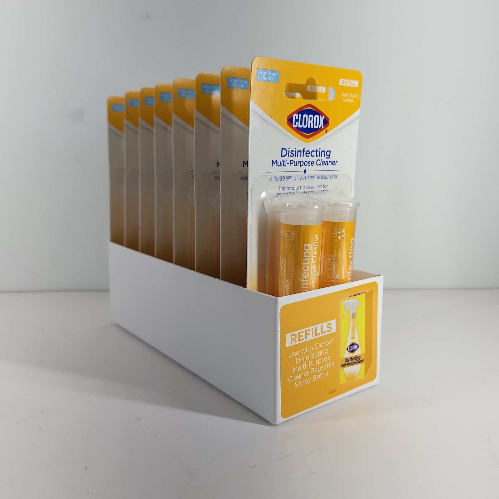 8 PACKS Clorox Multi-Purpose Cleaning Refill Cartridge 16 TOTAL U18