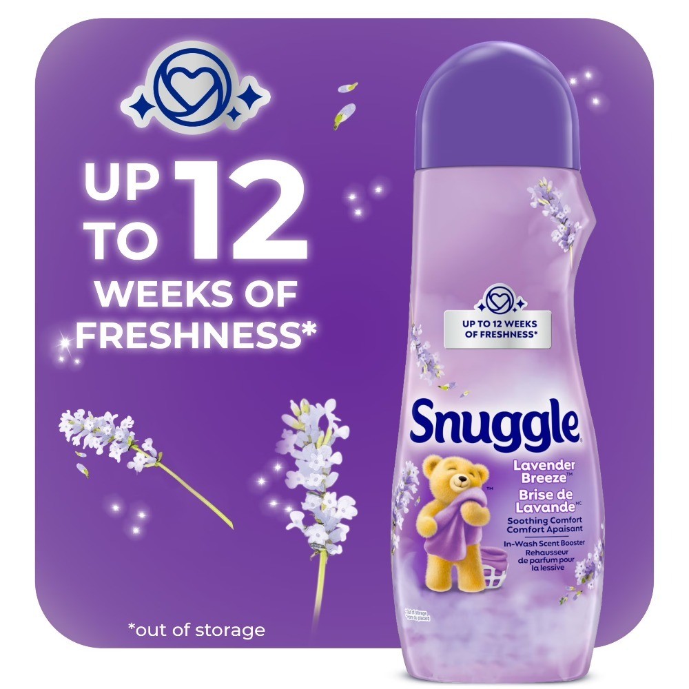 Soothing Lavender Scent Booster for Laundry, Fresh Breeze Fragrance, 21 oz