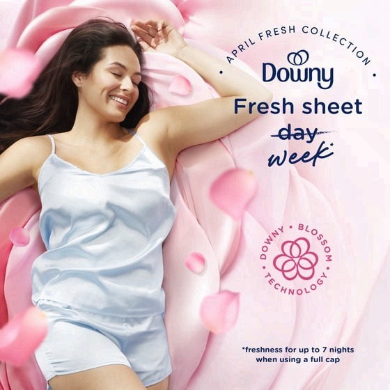 (2 Pack) Downy April Fresh Liquid Fabric Softener Conditioner 140 fl oz 190 Load