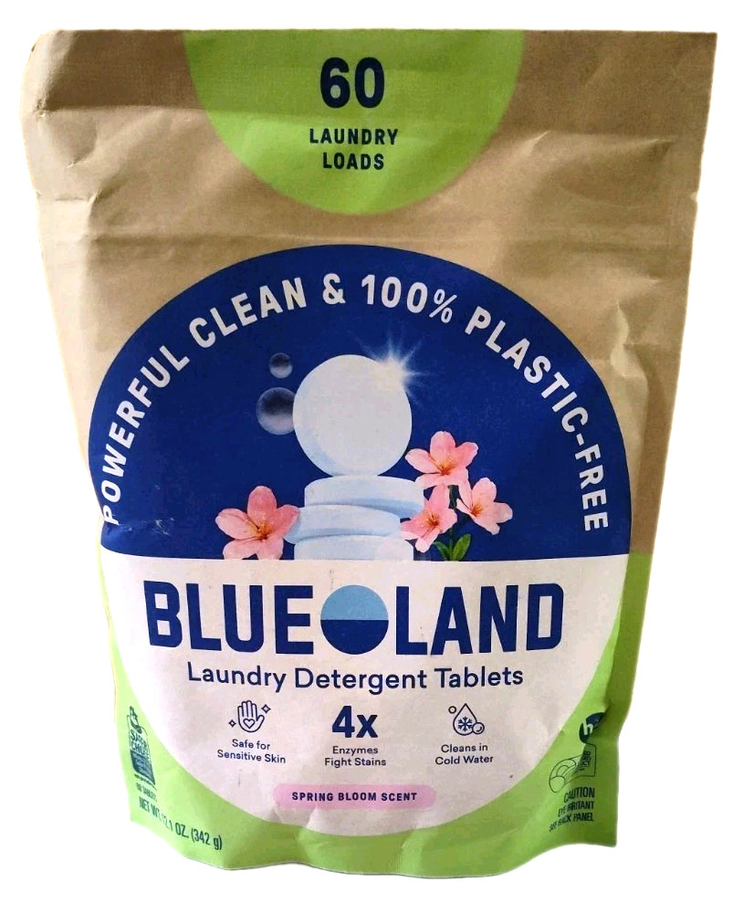 Blueland Laundry Detergent Tablets 60 Ct Spring Bloom Compatible w/All Washers