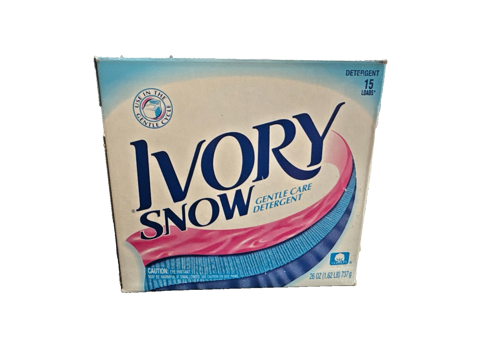 Ultra Ivory Snow Gentle Care Detergent Powder 15 Loads, 26 oz NEW Unopened Box