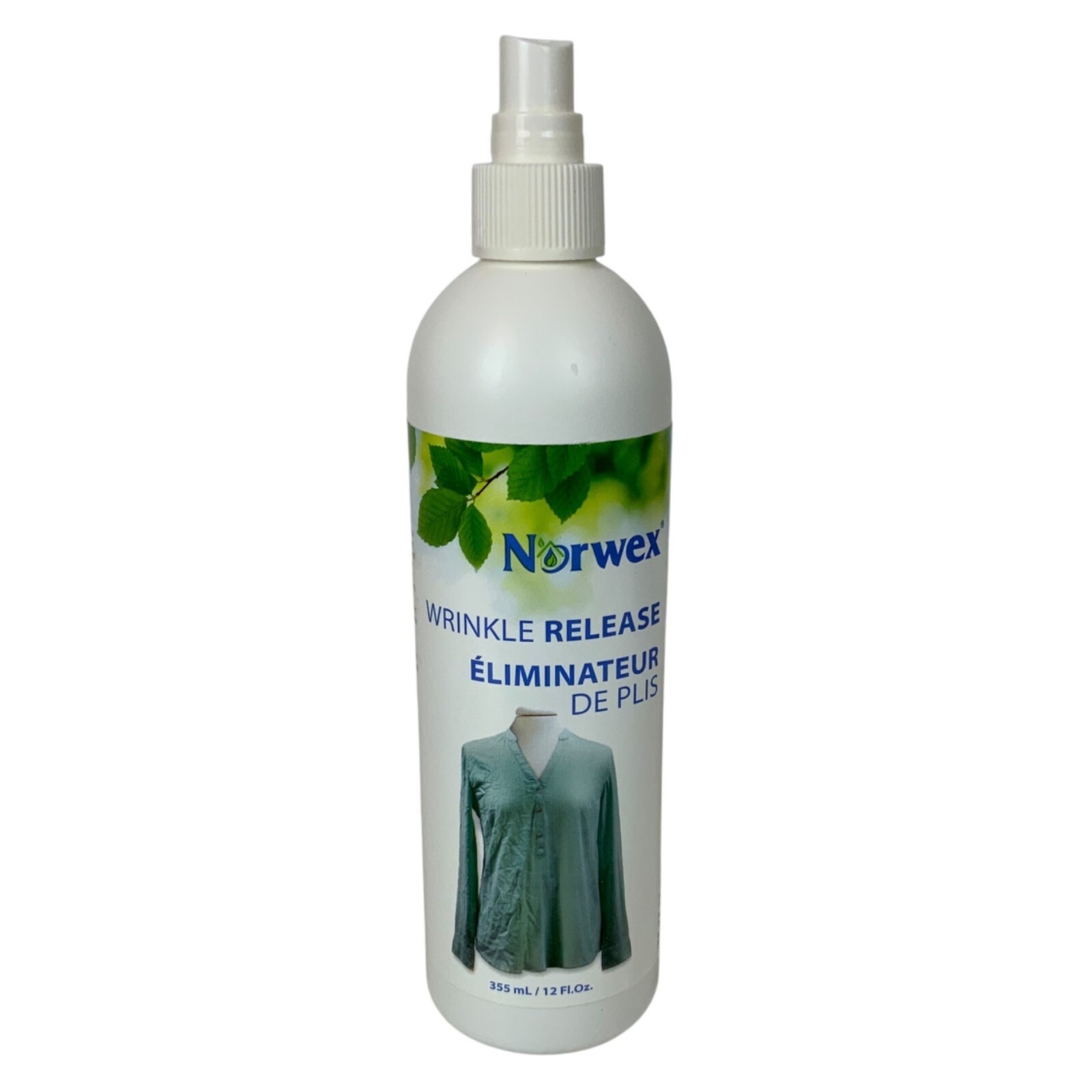 Norwex Wrinkle Release Spray 12 Fl Oz Gentle Fabric Care Natural Ingredients