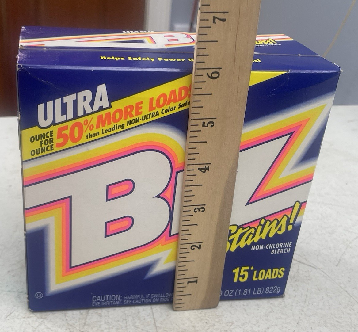 BIZ Ultra Laundry Detergent Powder Booster Stain Odor Removal 29 Oz P&G 1999