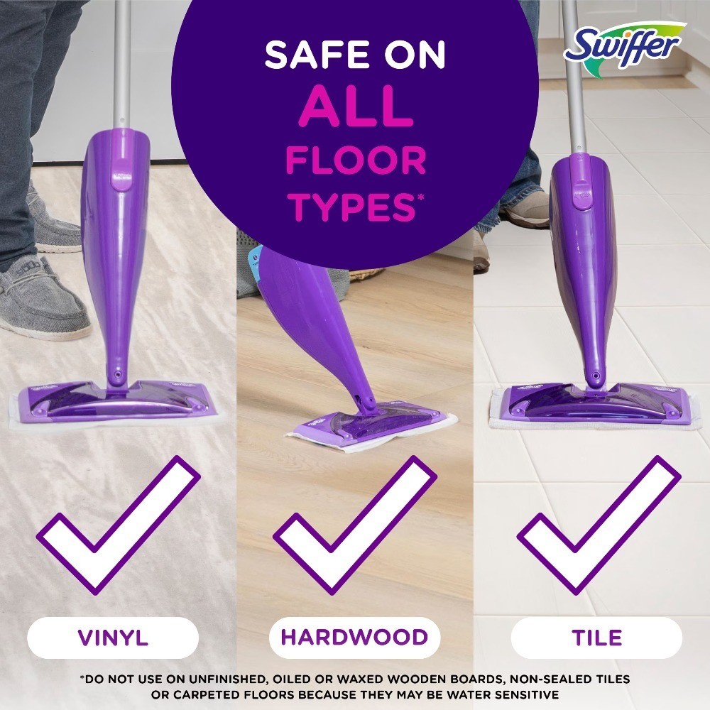 Wet Jet Floor Cleaner Solution Refill 2 Pack Lavender Scent 84.4 Fl Oz Total