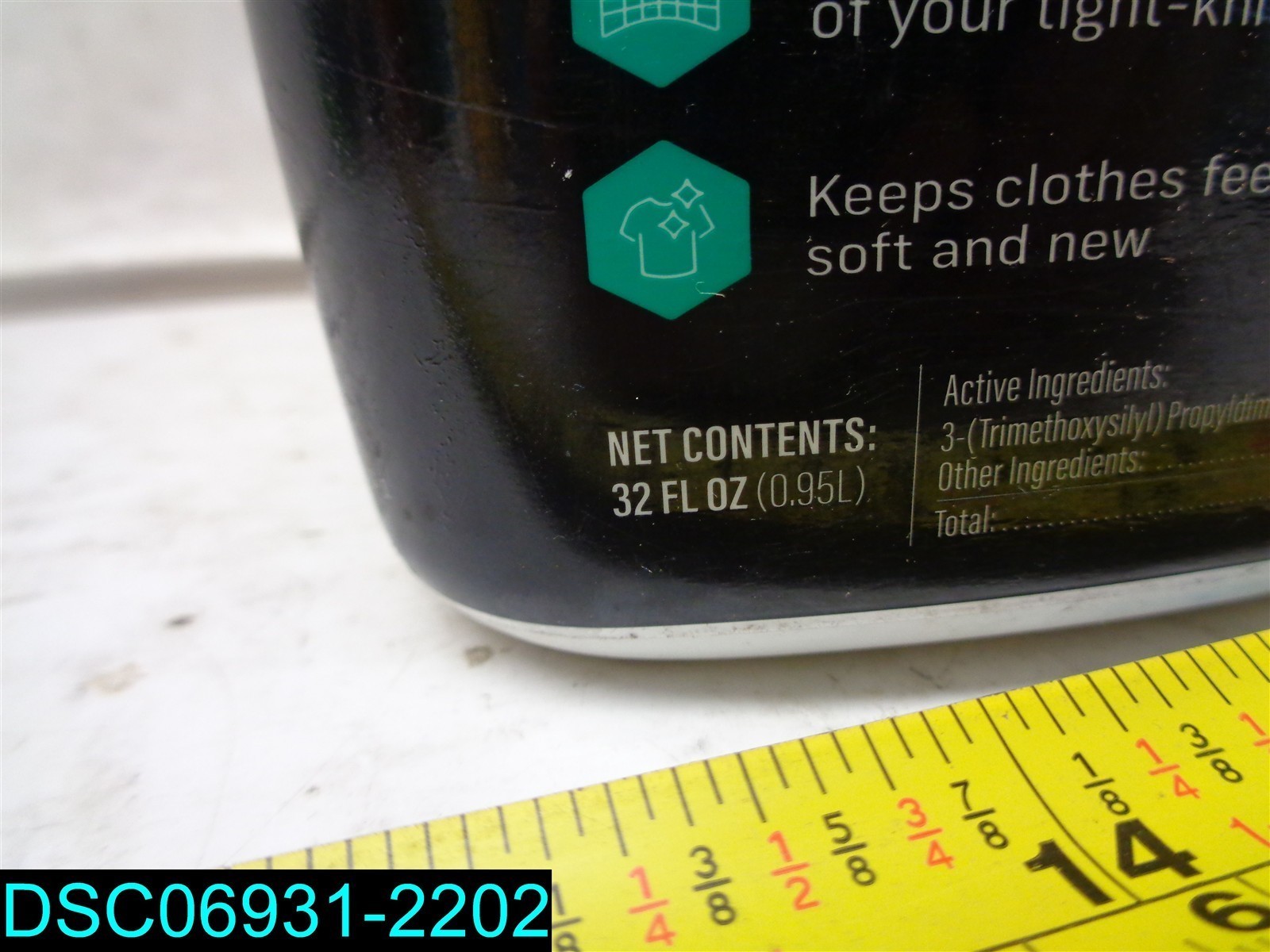 QTY=32oz: HEX Performance Antibacterial Fabric Protector Fragrance Free