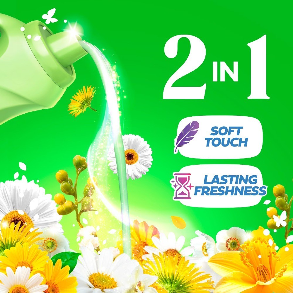 Laundry Liquid Fabric Softener Original Scent 100 fl oz Concentrated 136 Loads