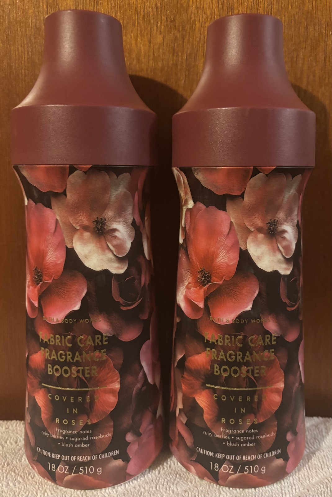 Bath & Body Works / White Barn COVERED IN ROSES Fragrance Booster 18 oz. 2pk NEW