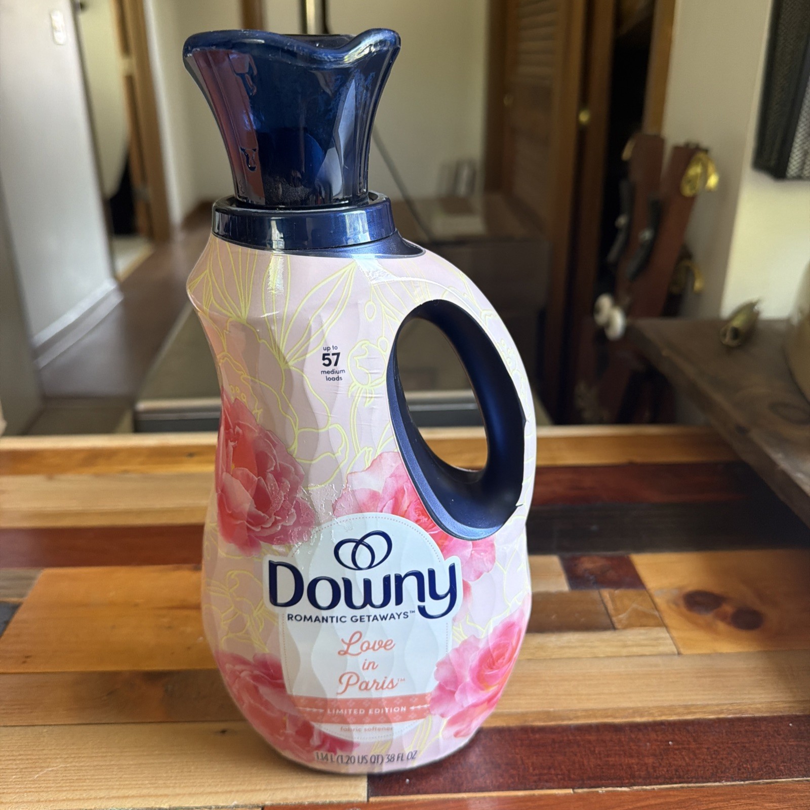 Downy Romantic Getaways Love In Paris Limited Edition Fabric Softener 38oz.