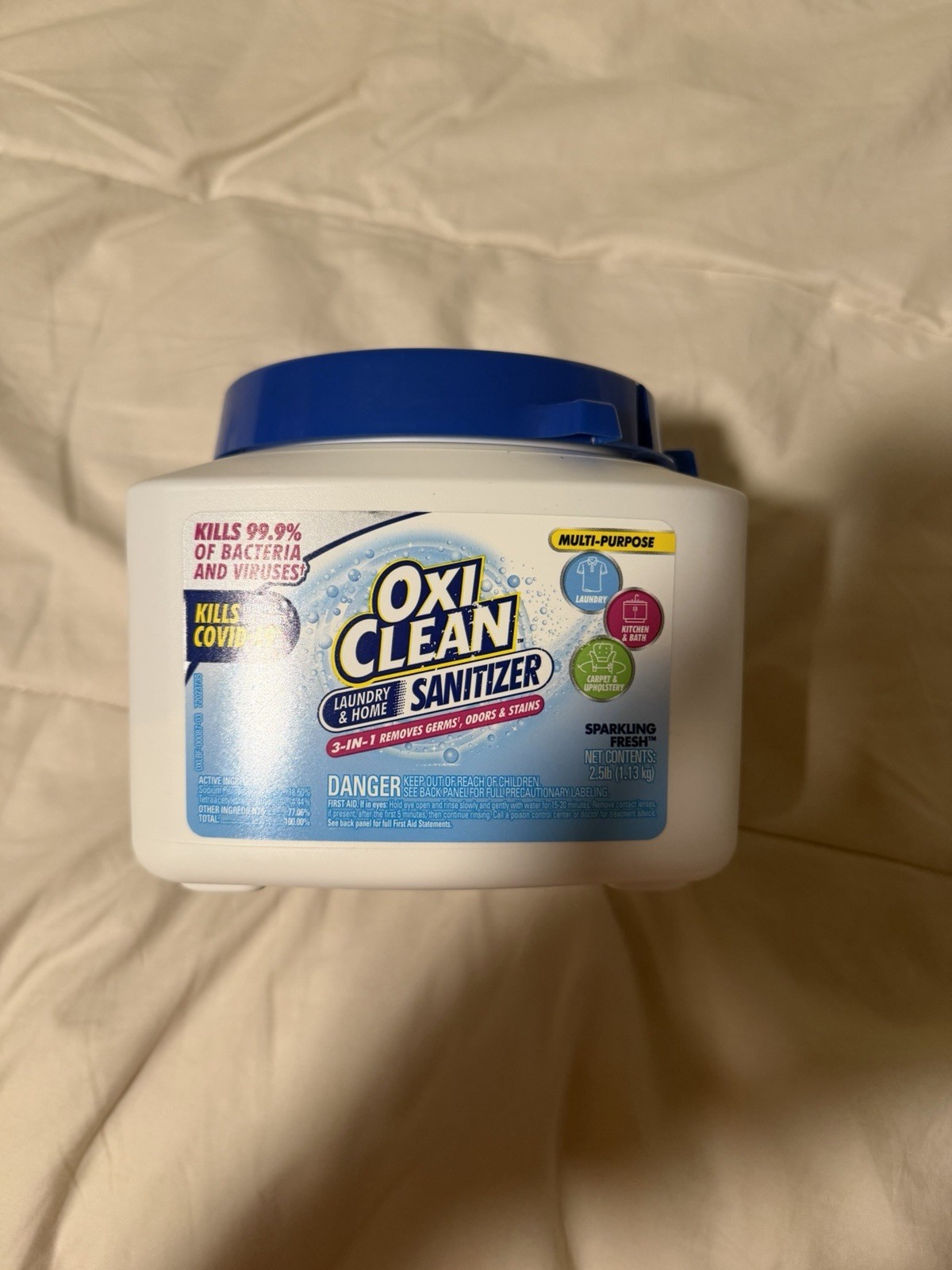OxiClean Sparkling Fresh Laundry & Home Sanitizer 2.5lb New Discontinued
