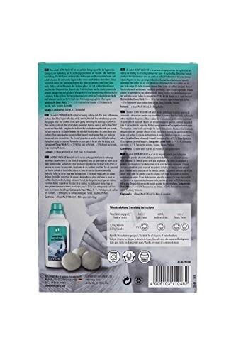 Natch Down Wash Kit Tex Clean Special Detergent 16.9 fl.oz & 3 Wool Dryer Balls