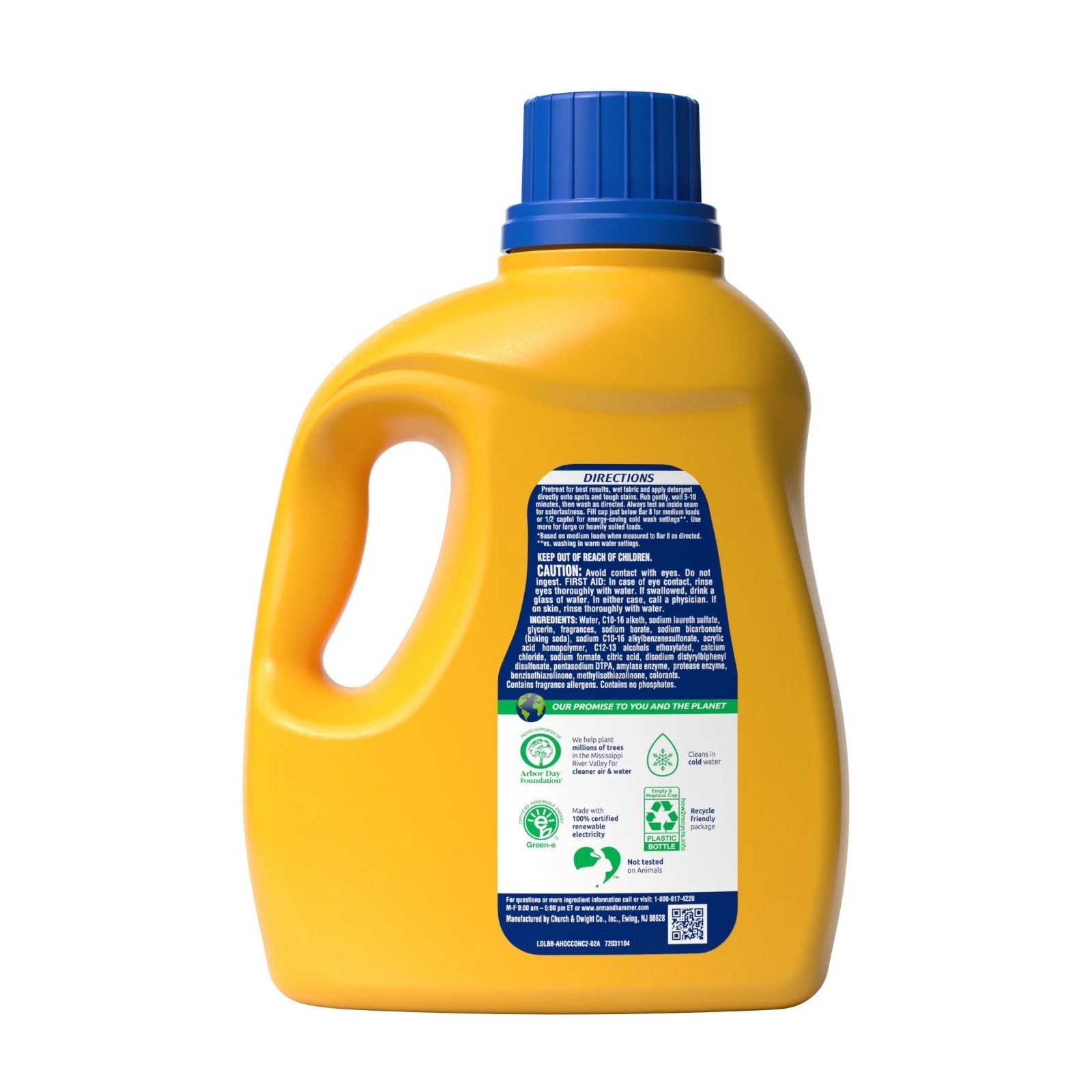 OxiClean Stain Fighters Liquid Laundry Detergent, Fresh Scent, 77 Loads