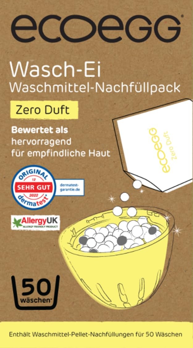 Wash Egg Refill Unscented, 50 Wash Loads