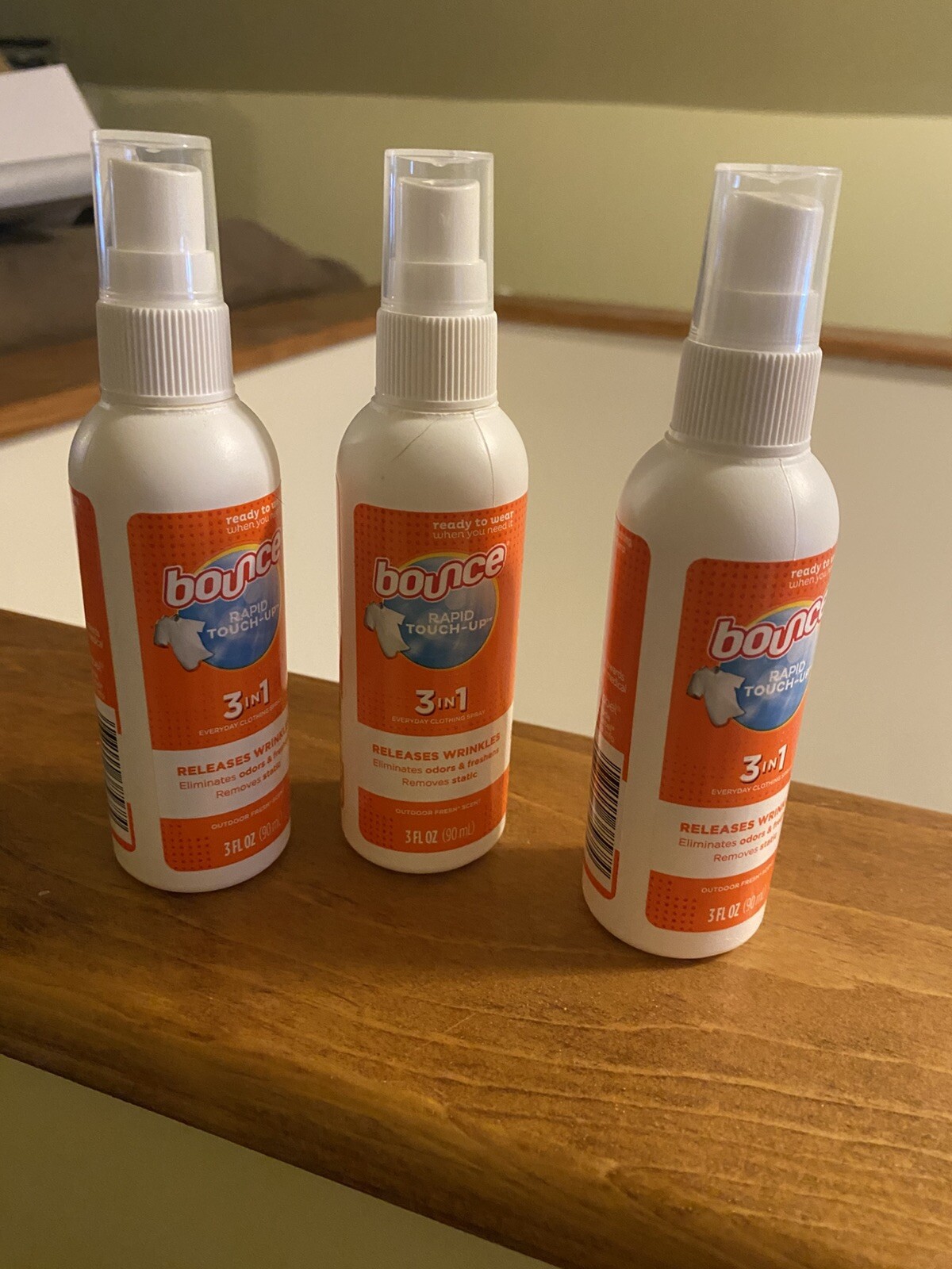 Bounce Anti Static Spray, 3 in 1 Anti Static – Instant Wrinkle Release 9 Oz.