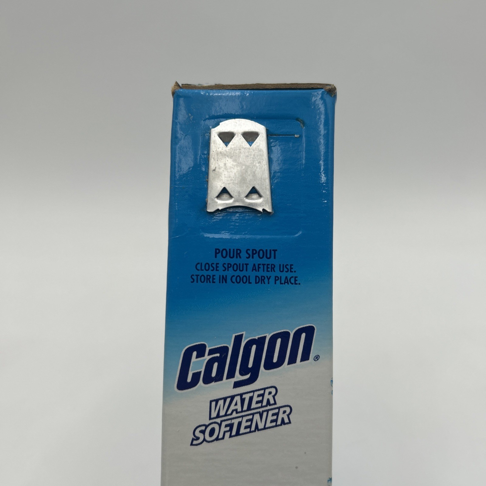 (1) Calgon Water Softener Loose Powder Box 1lb 13.4 Oz Discontinued HTF Partial