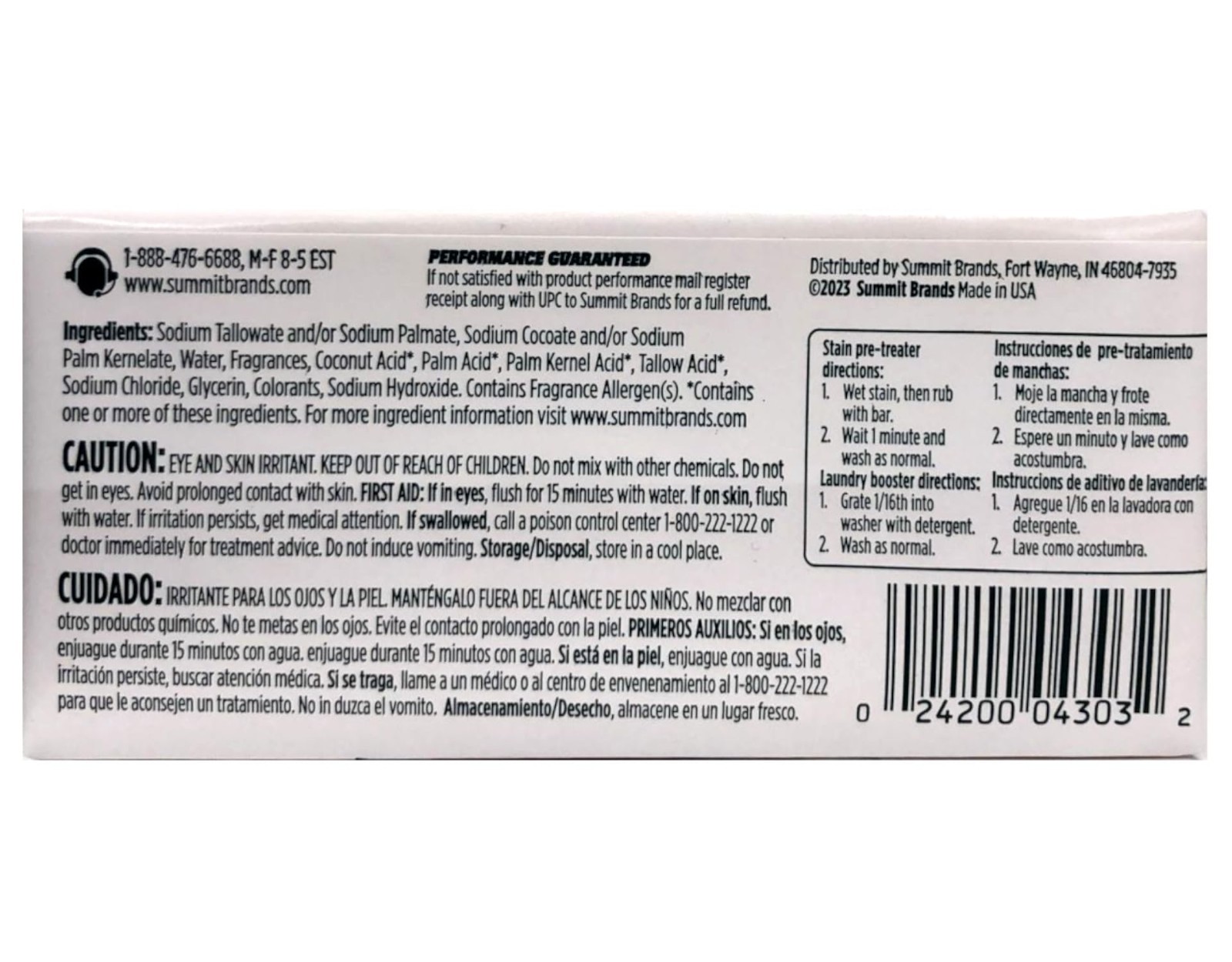 Laundry Stain Remover Bar – Fels Naptha 5oz (3 Pack) – Heavy Duty Cleaning Soap
