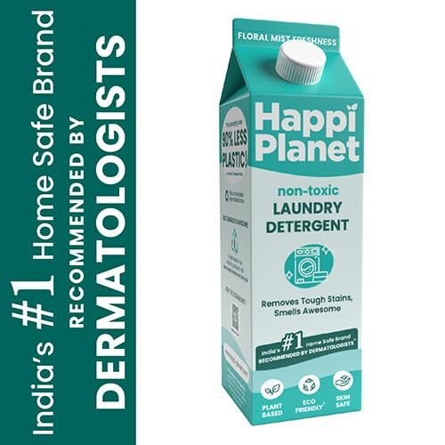 Happi Planet | Natural Laundry Liquid Detergent | 3000ml