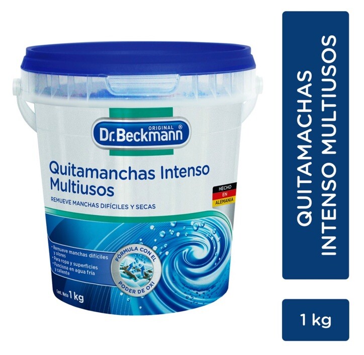 DR. BECKMANN STAIN REMOVER QUITAMANCHAS MULTIUSOS 1kg.