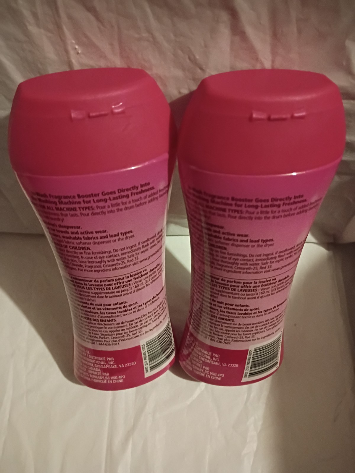 fragrance booter rehausser Spring Scent Fragrance Booster Pink 10.5oz 2 Pack