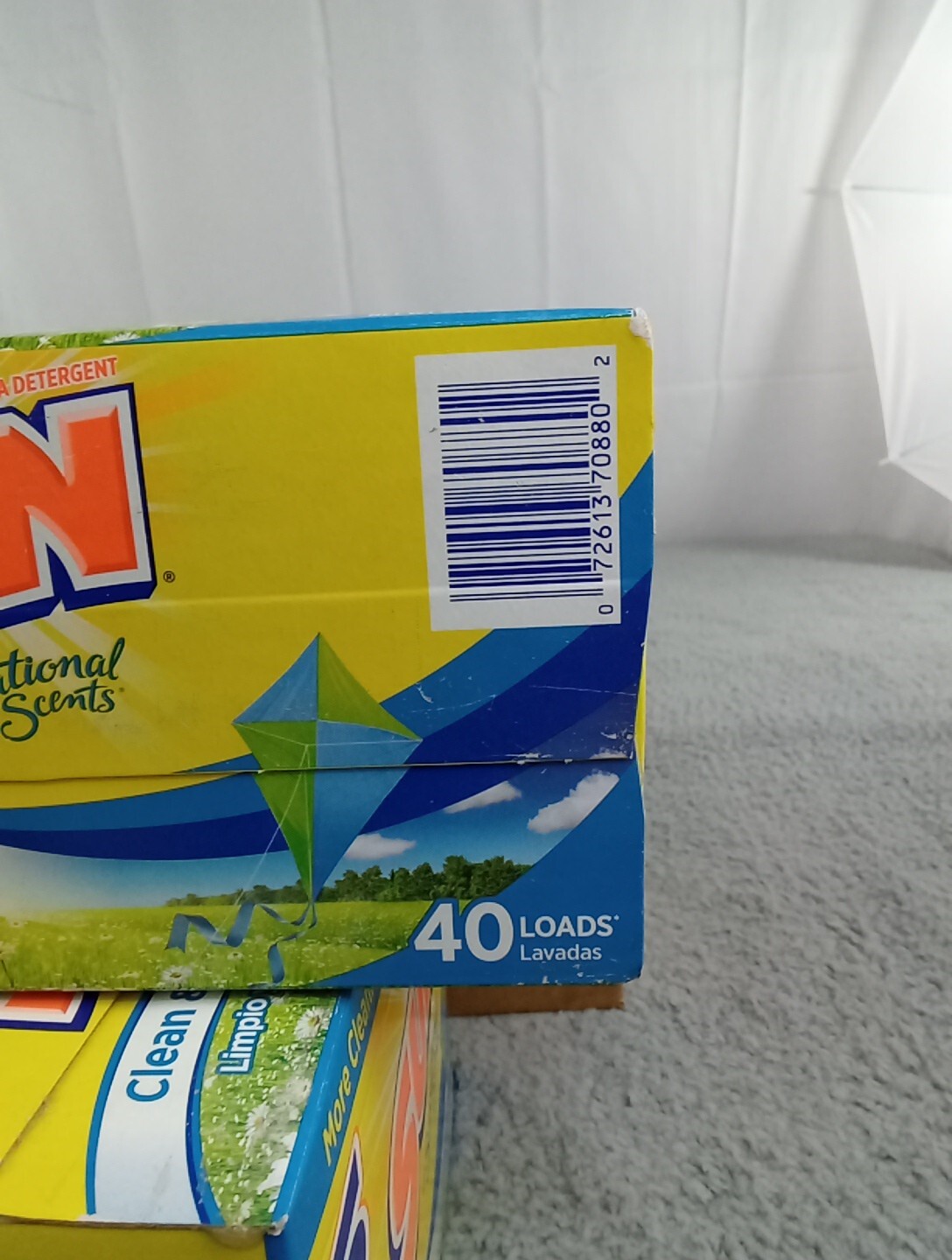 2x VTG SUN Powder Laundry Detergent Clean & Fresh Scent 2 Lbs 9 Oz Discontinued