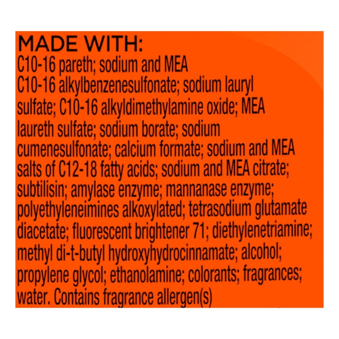 Tide Ultra Liquid Laudry Detergent Original Scent Bottle 10oz (24 Pack)