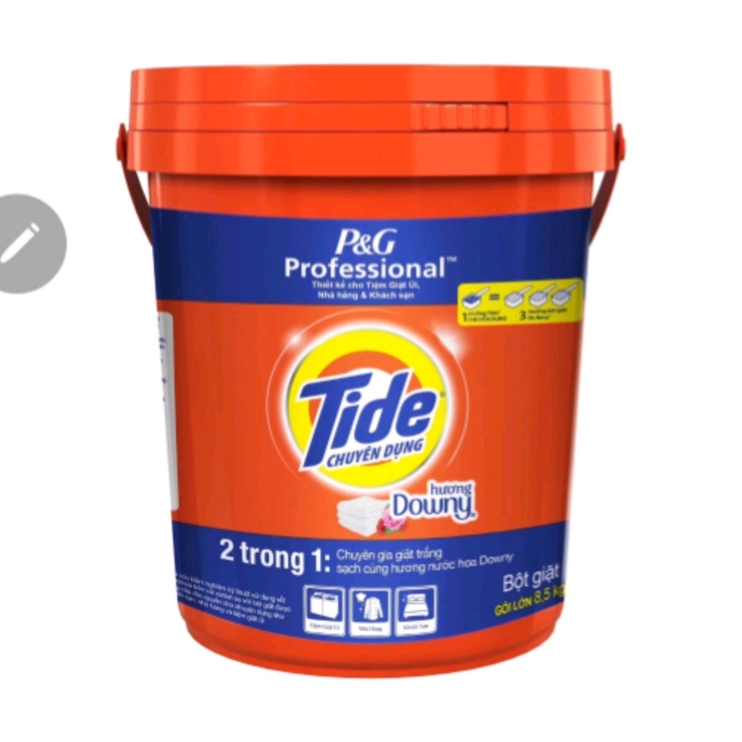 Tide Laundry Detergent Powder, 9 kg, Fresh Scent, Stain Removal, Orange