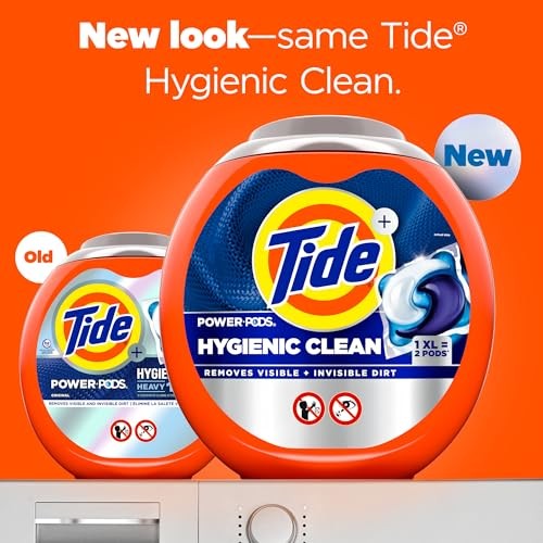 Hygienic Clean Power PODS Laundry Detergent Pacs 45 Count (Pack of 1) Original
