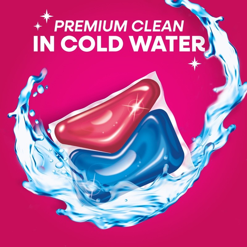 Laundry Detergent Heavy Duty Intense Fresh 11.5oz 16 Ct Household Remove Odors