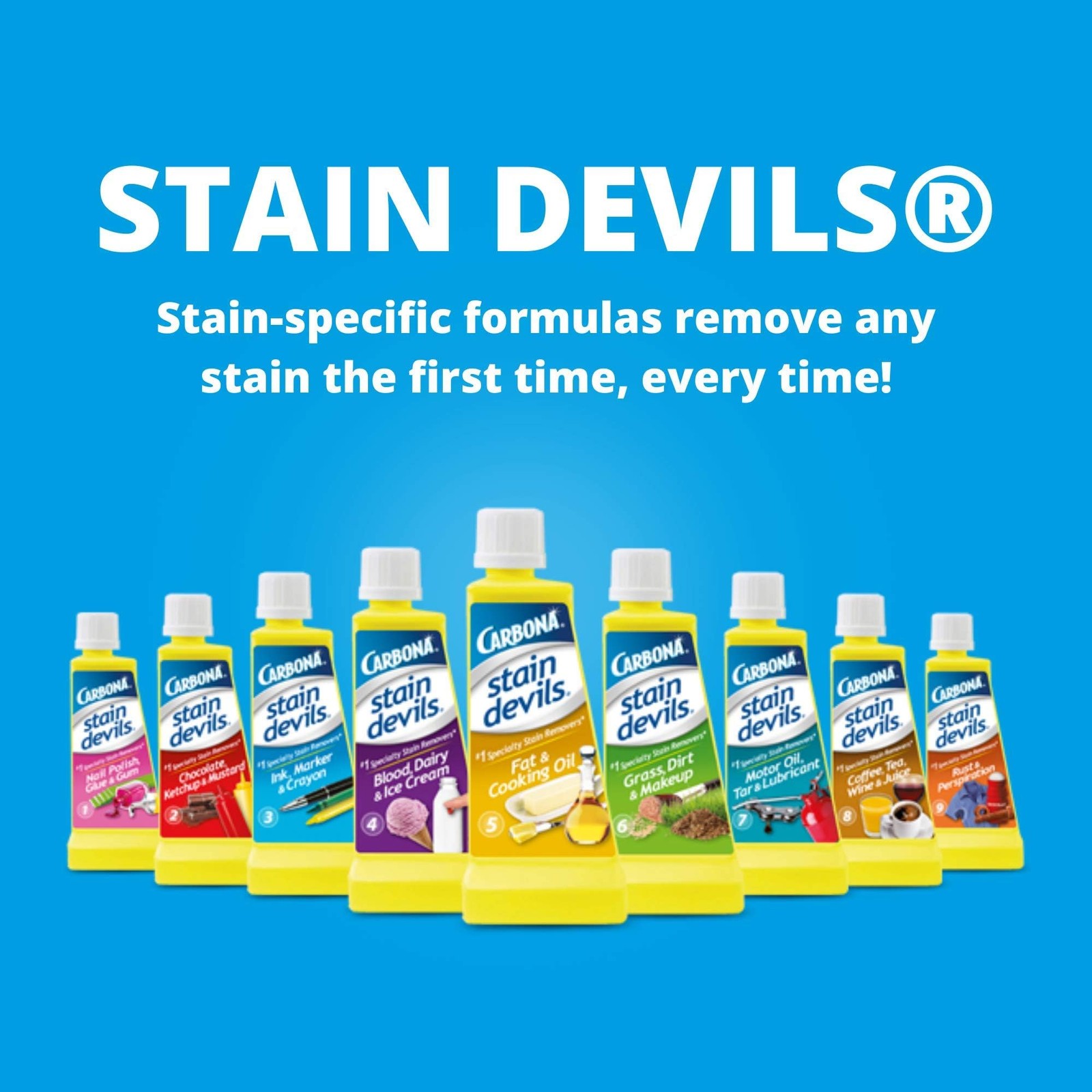 Carbona 406/24 Stain Devils Blood, Dairy and Ice Cream, 1.7 Fl Oz (Pack of 1)