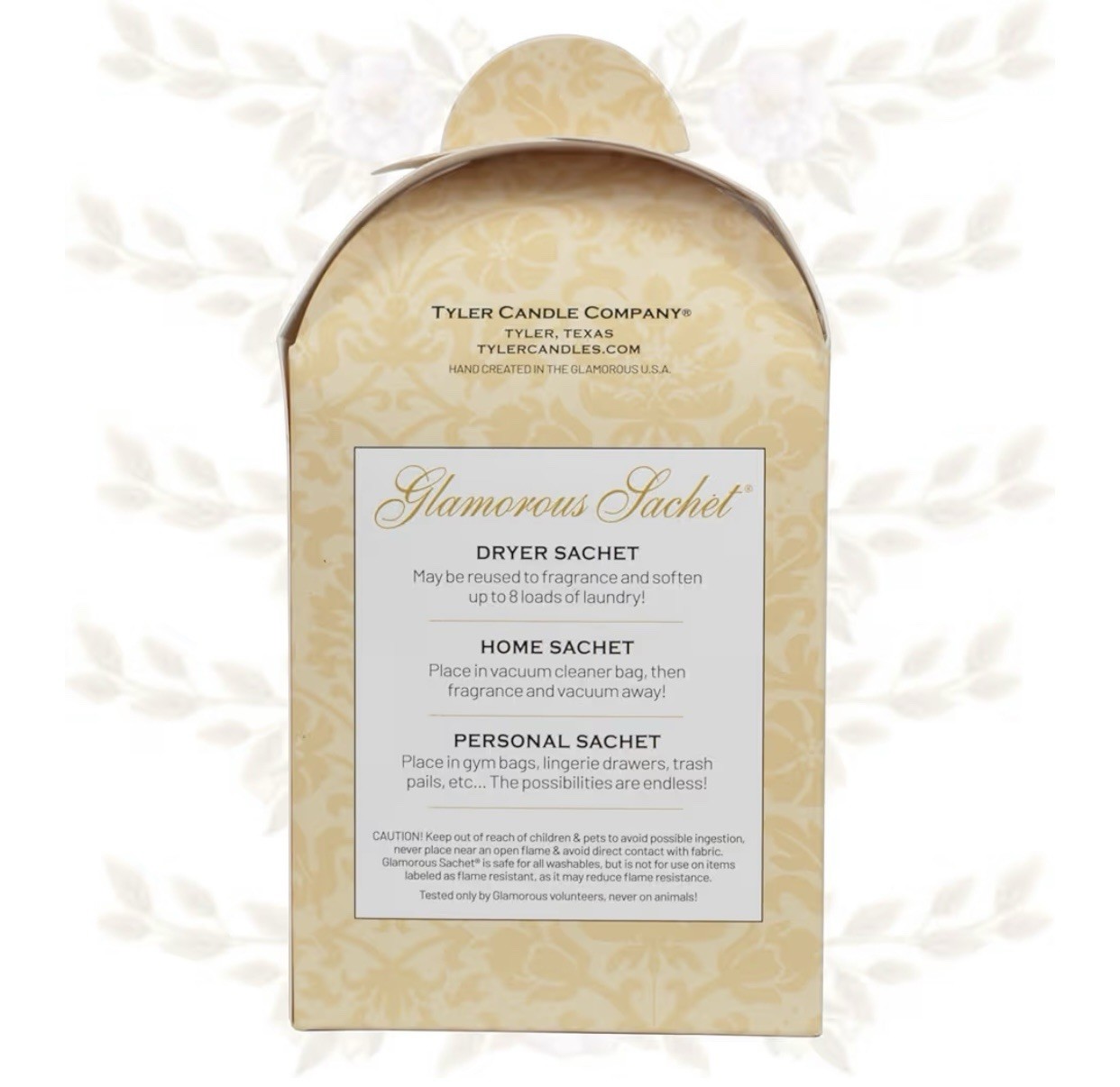 Tyler Candle Diva Dryer Sachets, 8 Glamorous Reusable Dryer Sachets, 2 Pack (…