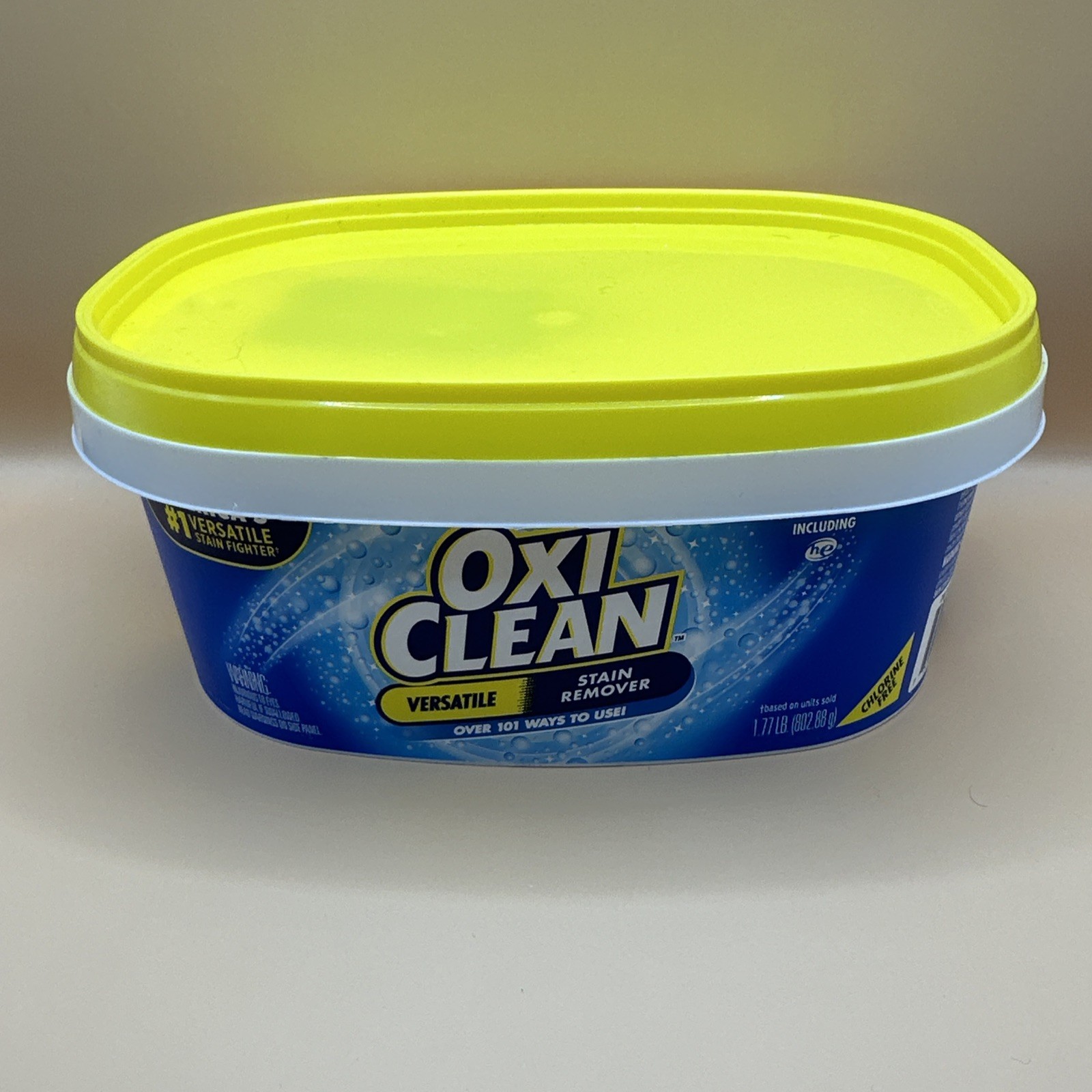OXI CLEAN NO SCENT VERSATILE STAIN REMOVER POWDER CHLORINE FREE 1.77LB:Fast S&H