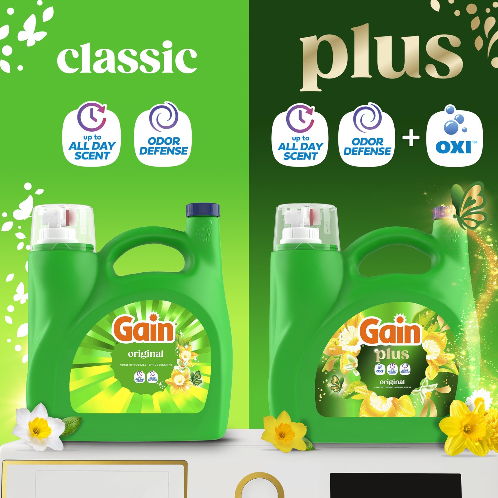 Gain Plus Liquid Laundry Detergent, 99 Fl Oz (Pack of 1), TO BE UPDATED