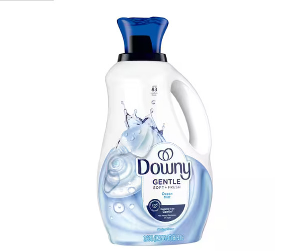 Gentle Soft and Fresh Ocean Mist Scent Liquid Fabric Softener (83 loads) 56 oz