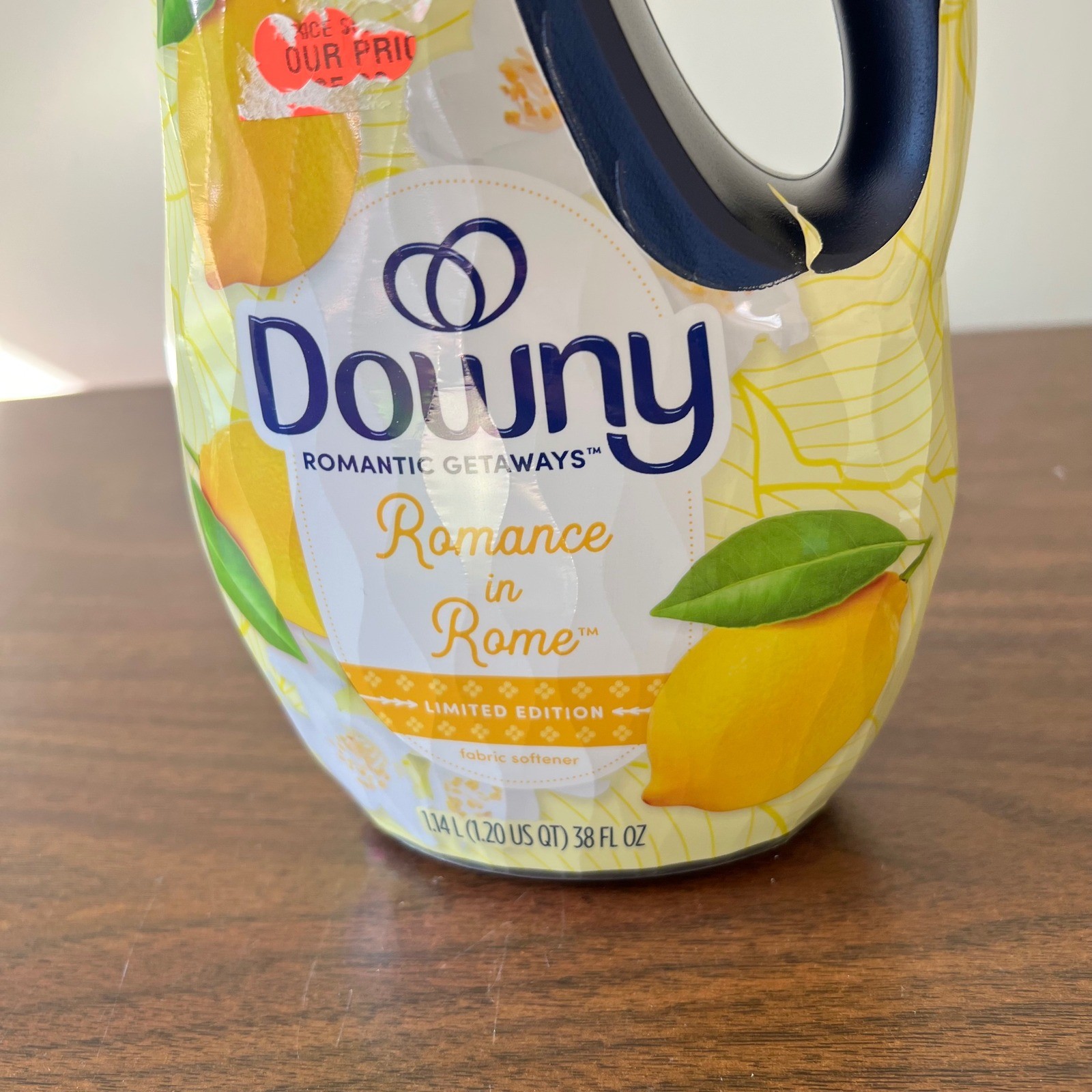 Downy Romantic Getaways Romance in Rome Limited Edition Fabric Softener 38 fl oz