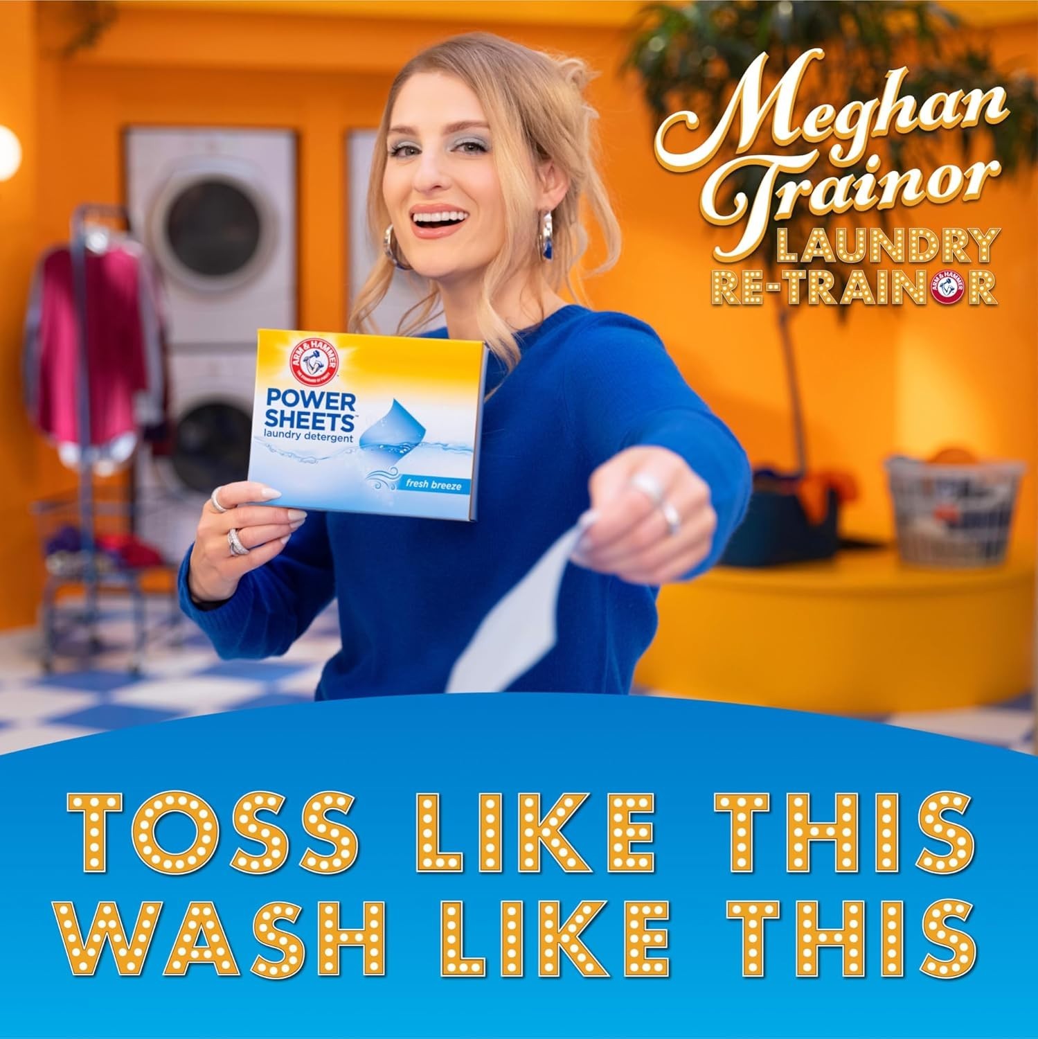 Power Sheets Fresh Breeze Eco-Friendly Laundry Detergent Sheets