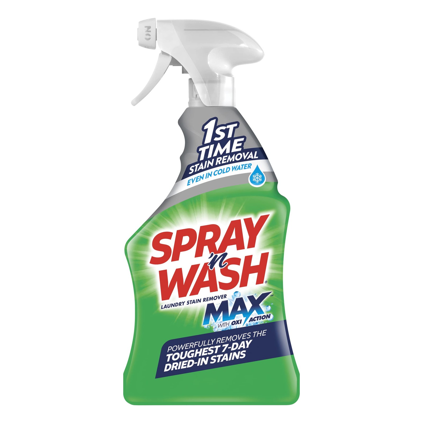 Spray N’ Wash Max Stain Remover Spray, Laundry PreTreat for Tough Stains, 16oz
