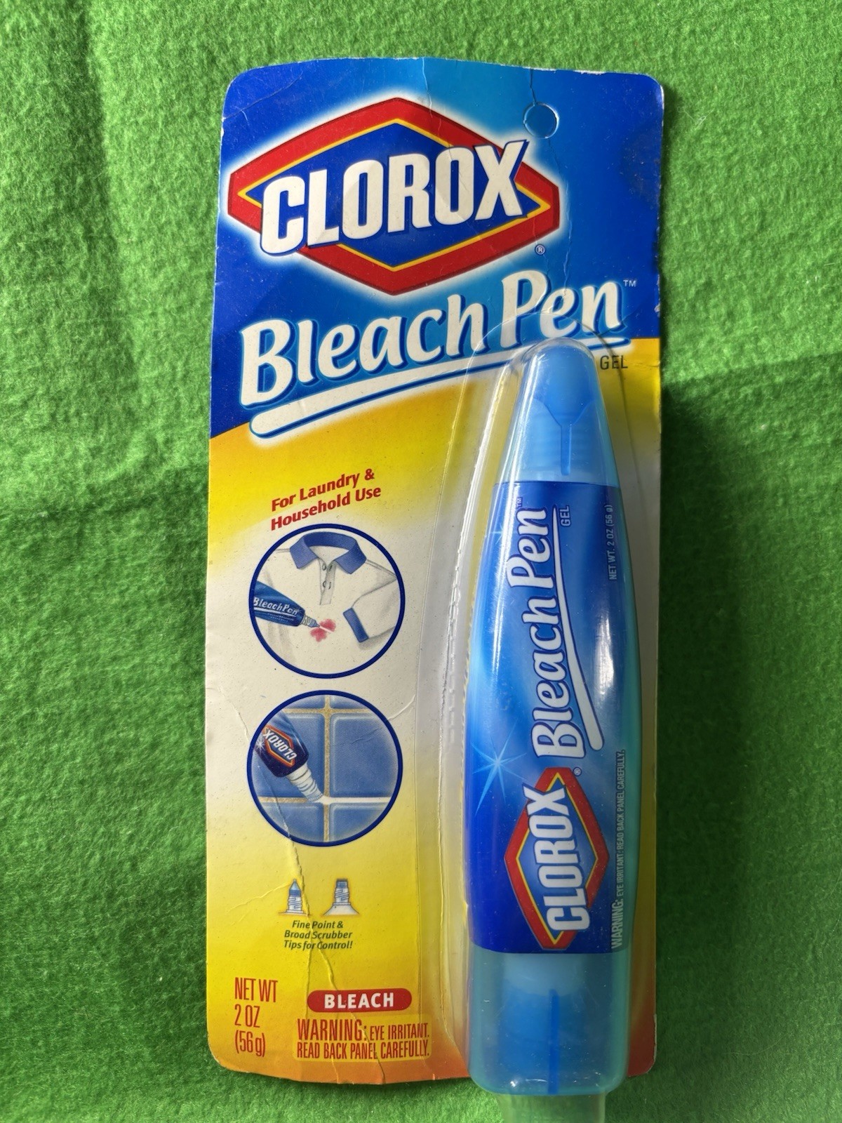 Clorox Bleach Pen Gel for Whites Dual Tipped 2 oz