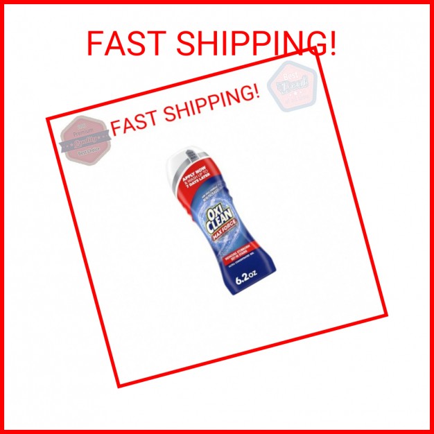 OxiClean Max Force Laundry Stain Remover Gel Stick, 6.2 fl oz