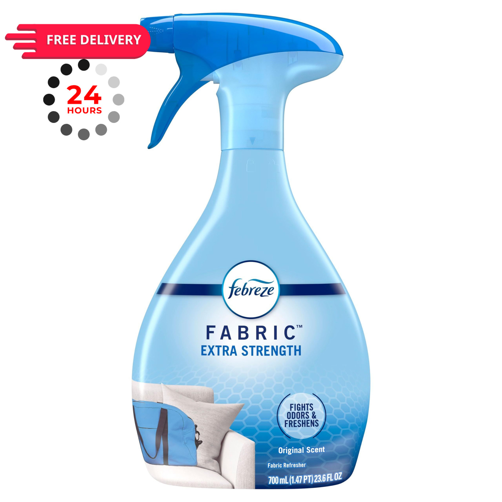 Febreze Fabric Spray Air Freshener, 23.6 Fl Oz (Pack of 1), no color