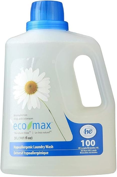 Hypoallergenic Laundry Wash 3L Liquid Plant Based Unscented Concentrated