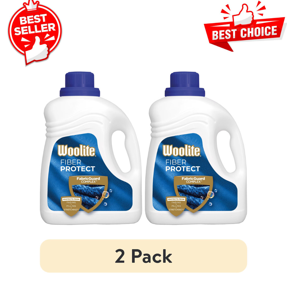 (2 Pack) Woolite Damage Defense Liquid Laundry Detergent, 100 fl oz, 66 Loads