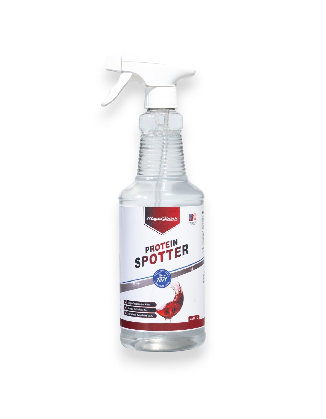 Magic Finish Protein Spotter (32 Oz) – Powerful Fabric 32 Fl Oz (Pack of 1)