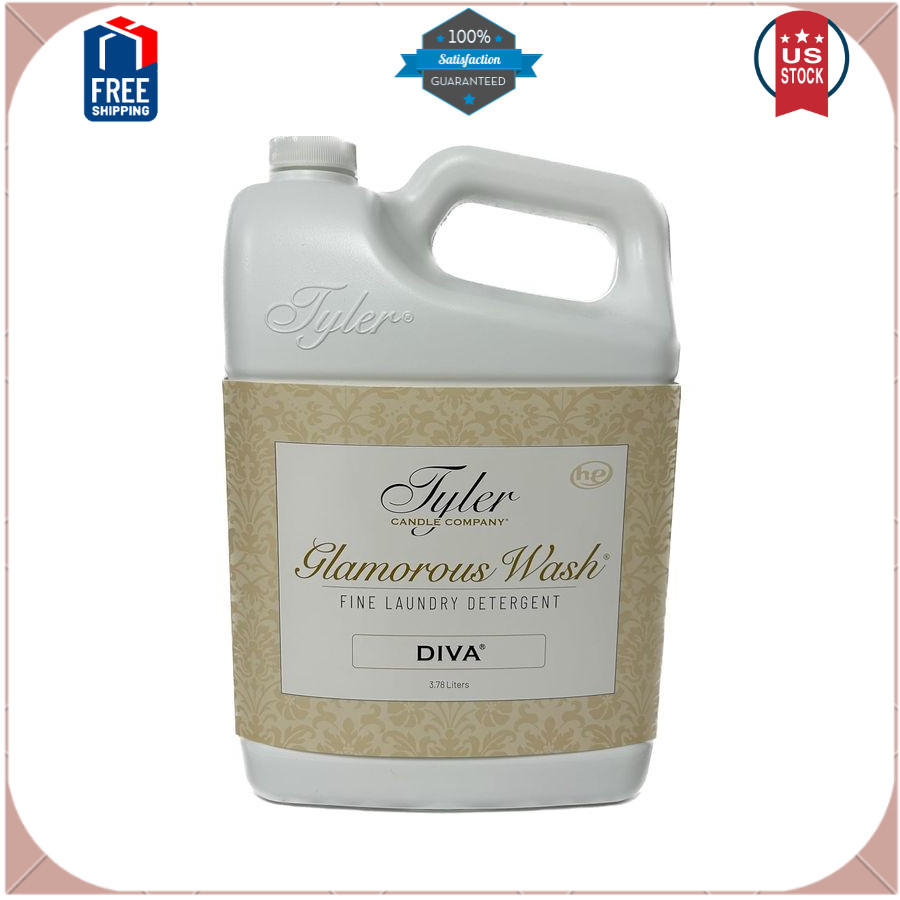 TYLER Gallon Glam Wash Laundry Detergent, Diva 128 Fl Oz (Pack of 1)