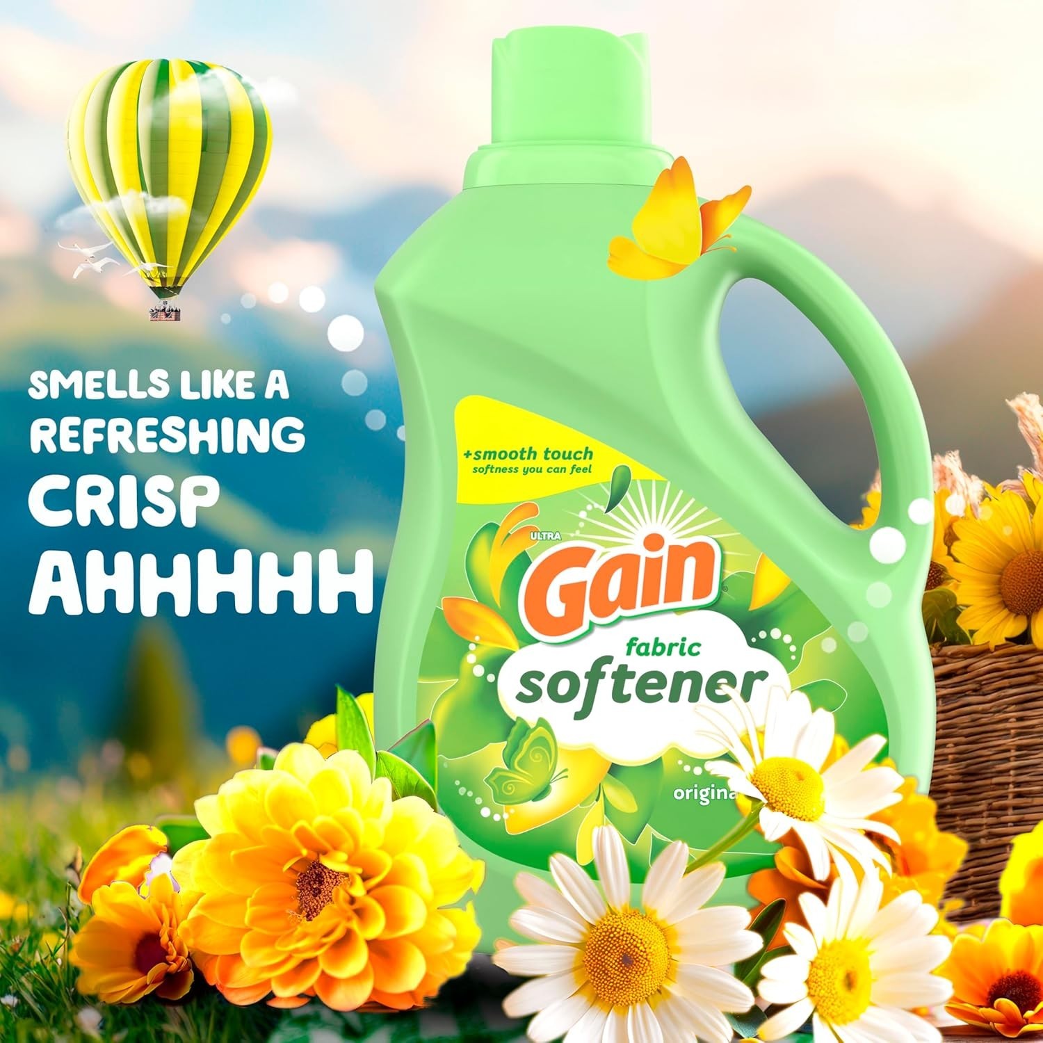 Fabric Softener Scent 140 fl oz 190 Loads HE Compatible 1 Pack