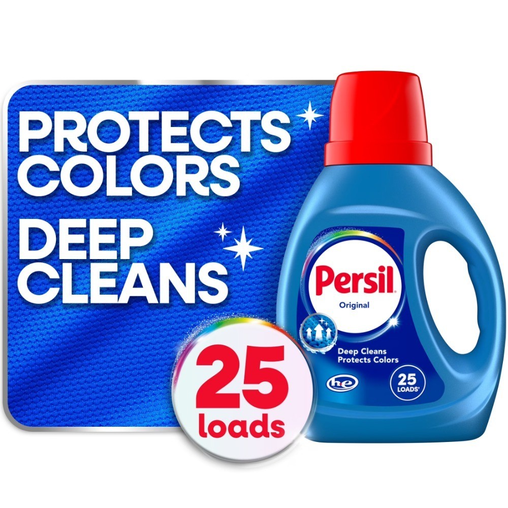 Liquid Laundry Detergent Deep Clean Original Scent 34 fl oz 25 Loads