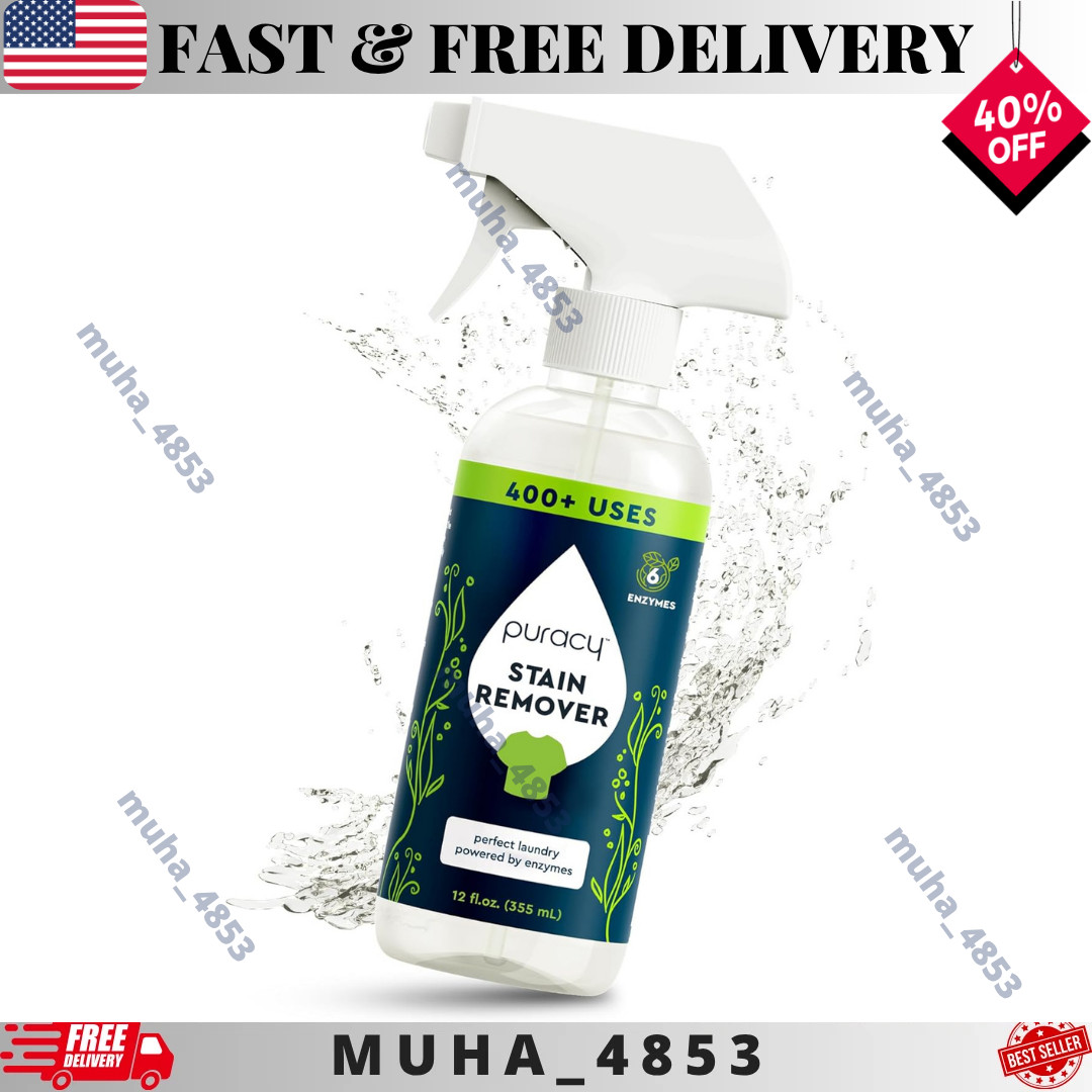 Puracy Stain Remover, Travel and Laundry Stain Cleaner for Clothes, Baby Essenti