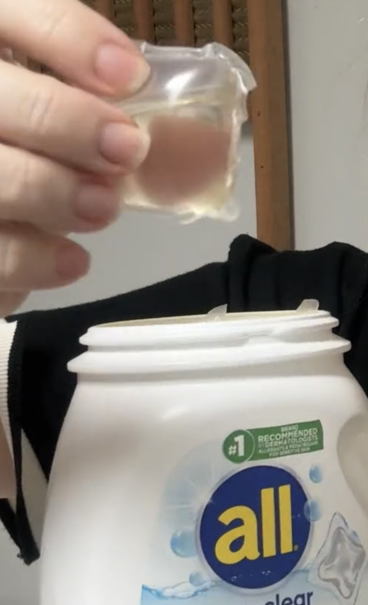 Mighty Pacs with Stainlifters Free Clear Laundry Detergent, Free Clear for Sensi