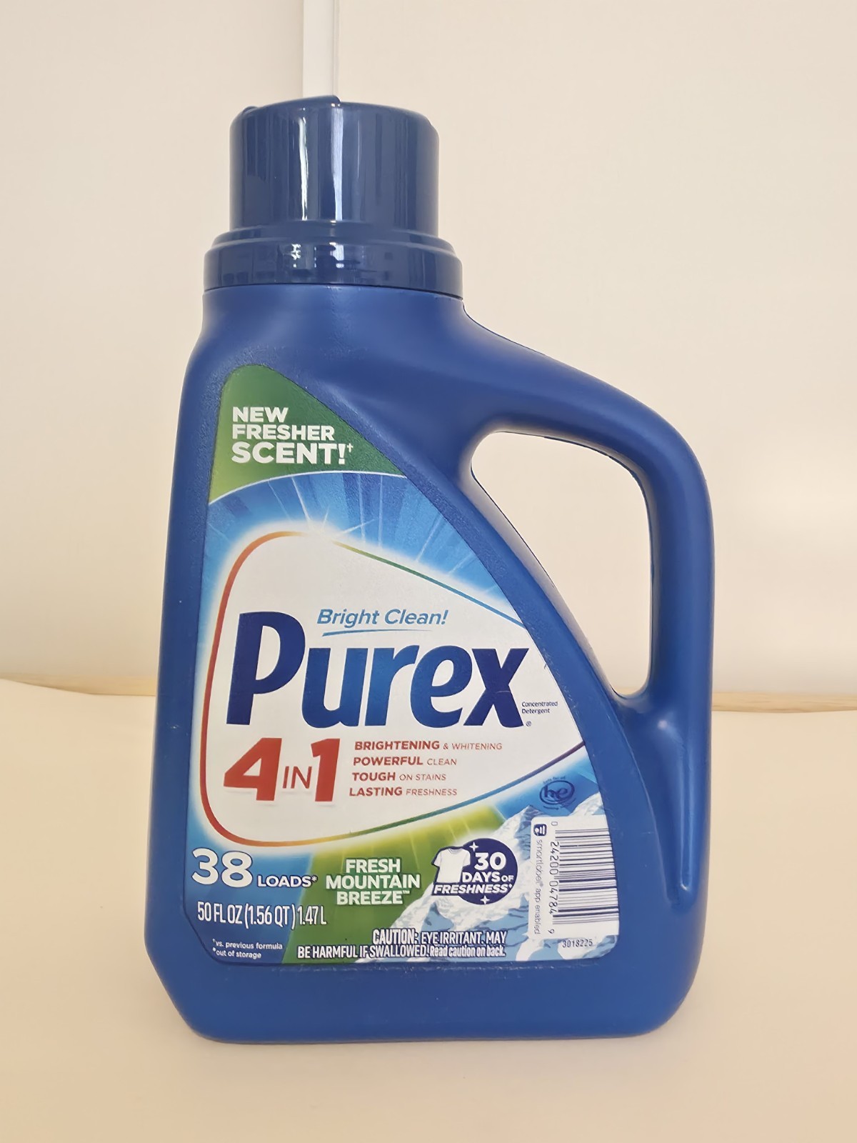 Purex Liquid Laundry Detergent Fresh Mountain Breeze 50 Oz, 38 Loads