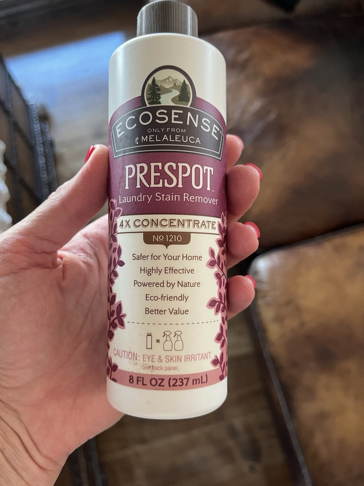 New! Ecosense Melaleuca prespot laundry stain remover 8 fl oz.