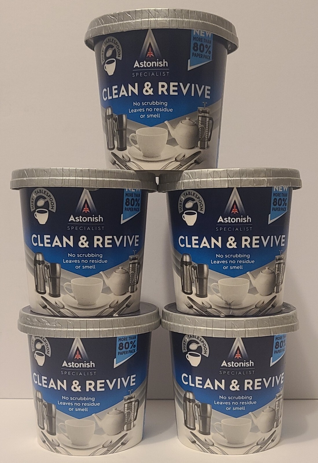 Astonish Specialist Clean & Revive Cleaner 350g (12.3 oz.) *Lot of 5*